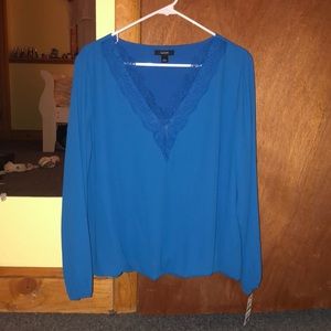 alfani blue long sleeve originally from macys